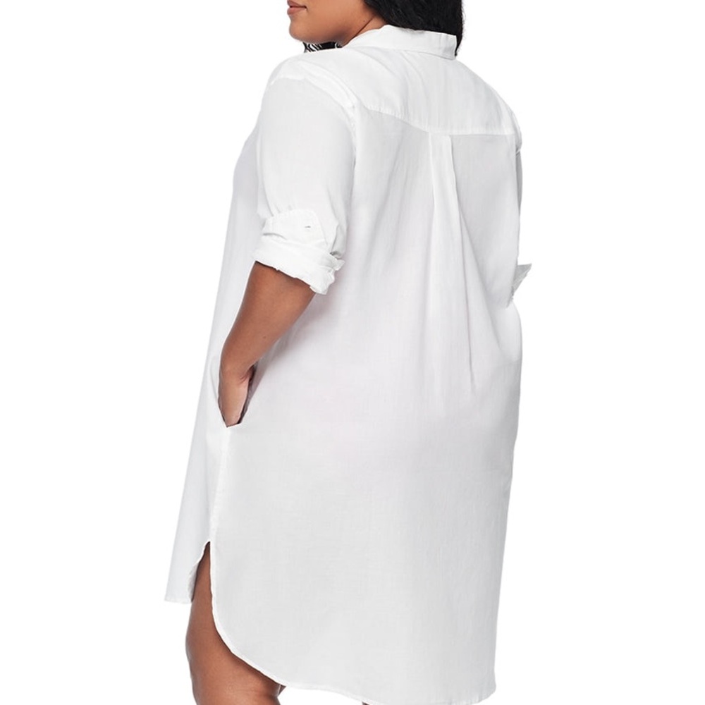 Women's White Swim Cover-Up